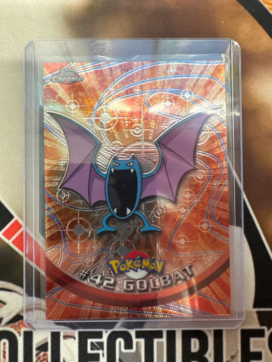 2000 Topps Chrome Pokemon Golbat TV Animation Series #42