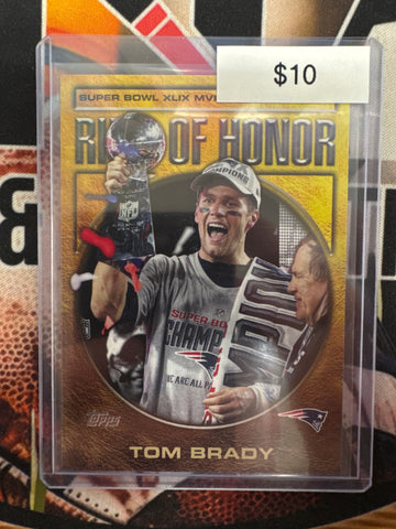 2026 Topps Flagship NFL Tom Brady Ring Of Honor Super Bowl XLIX MVP