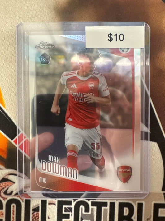2025-26 Topps Chrome Champions League Max Dowman Rookie Base