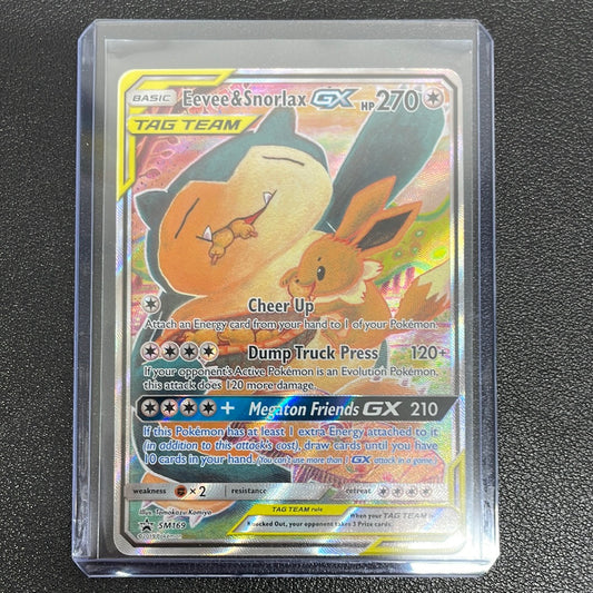 Pokémon Eevee & Snorlax GX (Promo) SM169