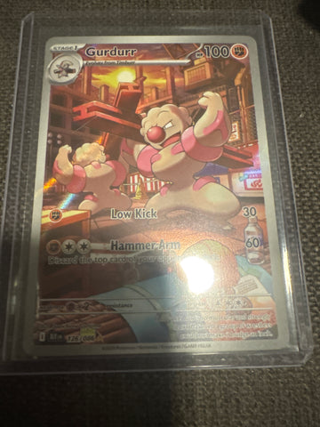 Pokemon Gurdurr 126/086 Black Bolt