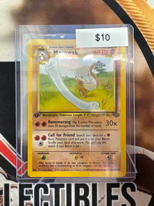 Pokémon Marowak 1st Edition Jungle 39/64 NM