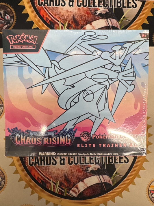 Pokemon Mega Evolution Chaos Rising Elite Trainer Box ETB Pokemon Center