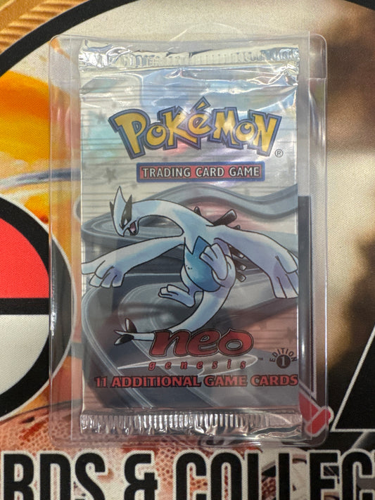 Pokémon Neo Genesis Booster Pack 1st Edition