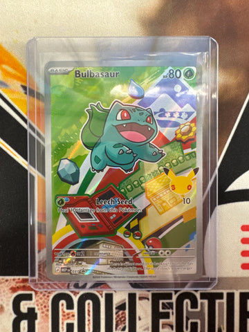 Pokémon Bulbasaur MEP 037 Promo First Partner 30th Anniversary