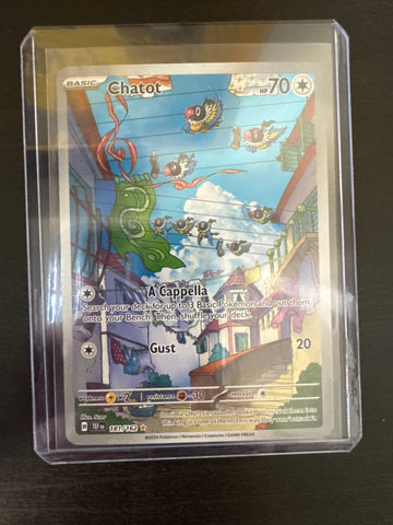 Pokemon Chatot 181/162 Temporal Forces