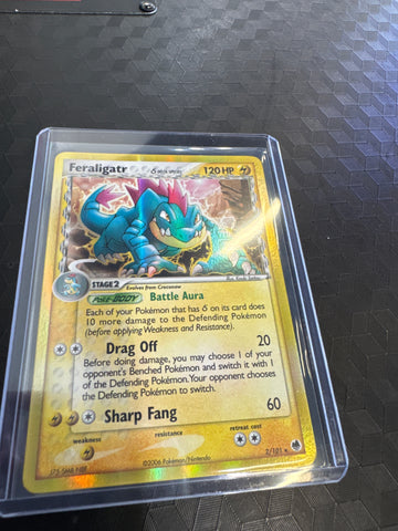 Pokémon Feraligatr Dragon Frontiers Holo 2/101 LP