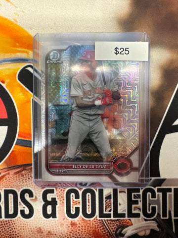 2022 Bowman Chrome MLB Elly De La Cruz 1st Bowman Mega Box Mojo