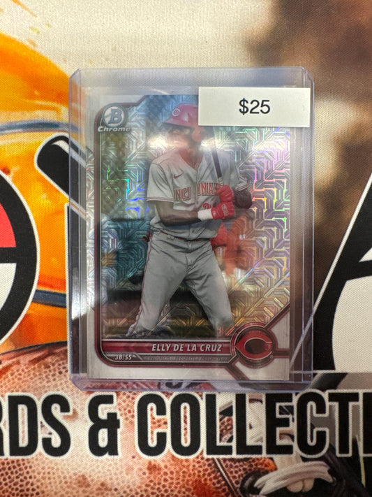 2022 Bowman Chrome MLB Elly De La Cruz 1st Bowman Mega Box Mojo