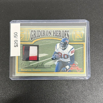 2004 Fleer Skybox Andre Johnson Gridiron Heroes Patch #44/50 #GH-AJ