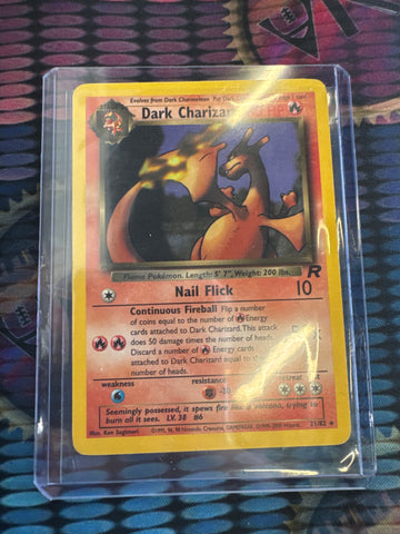 Pokémon Dark Charizard 21/82 non Holo LP
