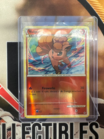 Pokémon Vulpix 68/95 Unleashed Reverse Holo LP