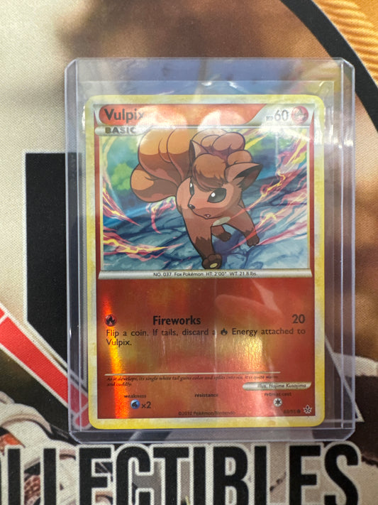 Pokémon Vulpix 68/95 Unleashed Reverse Holo LP