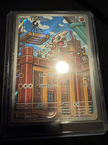 Pokemon Timburr 125/086 Black Bolt