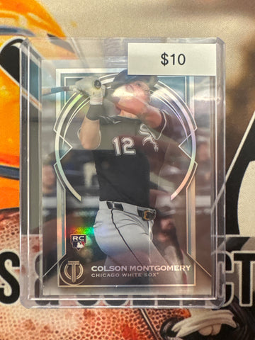 2026 Topps Tribute MLB Colson Montgomery Rookie Base Refractor