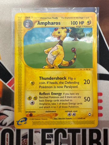 Pokémon Ampharos Aquapolis 1/147 MP