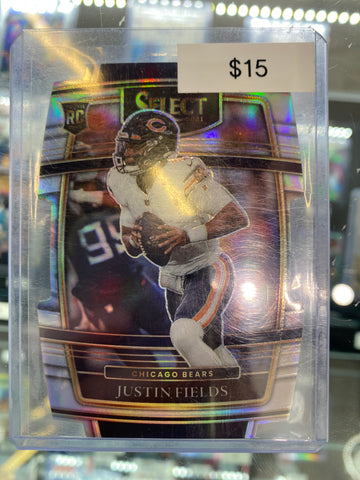 2021 Select Justin Fields Die-Cut Rookie
