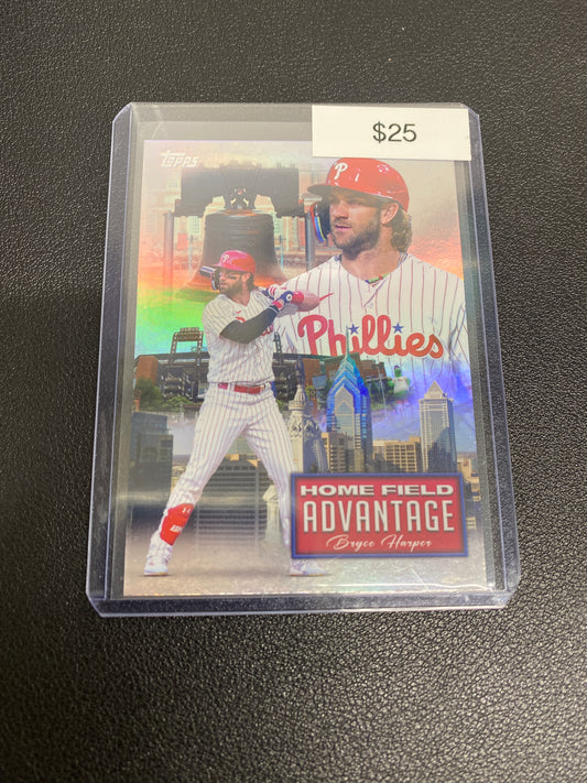 2024 MLB Topps Bryce Harper Home Field Advantage Holo