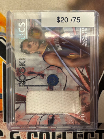 2026 Topps Motif Basketball Micah Peavy Rookie Relics Refractor /75