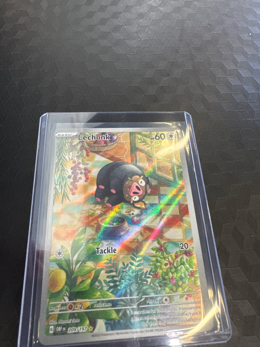 Pokemon Lechonk 209/197 Obsidian Flames