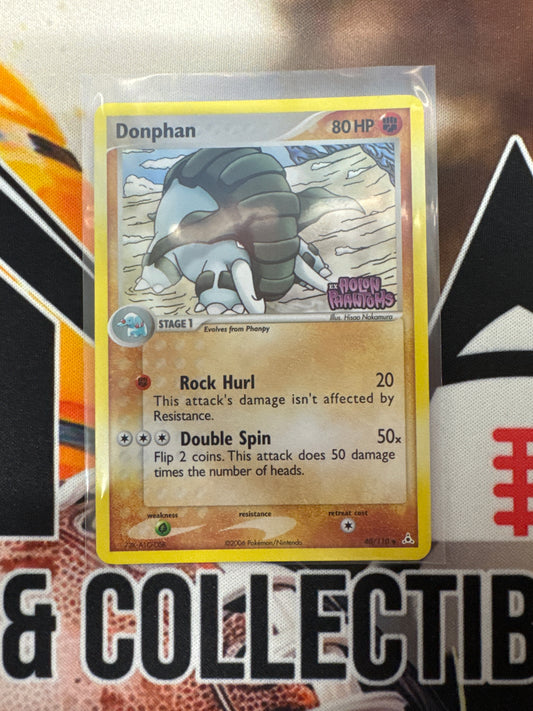 Pokémon Donphan 40/110 Holon Phantoms Reverse Holo