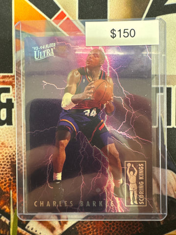 1993-94 Fleer Ultra Basketball Charles Barkley Scoring Kings