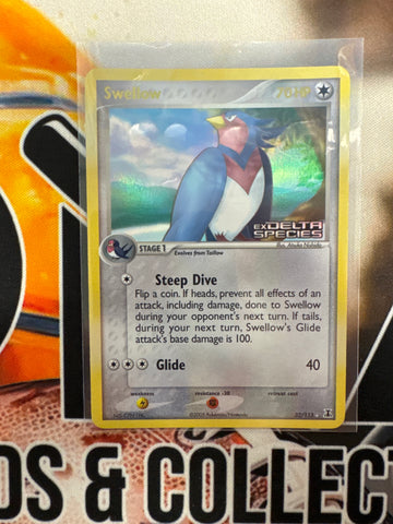Pokémon Swellow 32/113 Delta Species Reverse Holo