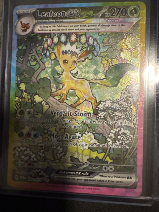 Pokemon Leafeon ex 144/131 Prismatic Evolutions