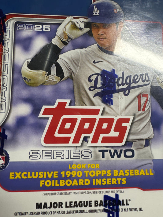 2025 Topps Series 2 two MLB mega