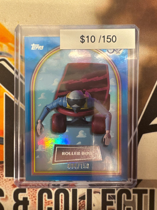 2026 Topps Toy Story 30th Anniversary Roller Bob Blue Foil /150