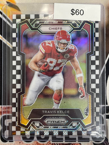 2023 Prizm Football Travis Kelce Checkerboard SP