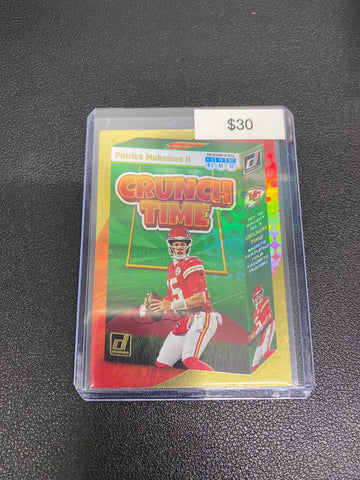 2023 Donruss Patrick Mahomes Crunch Time