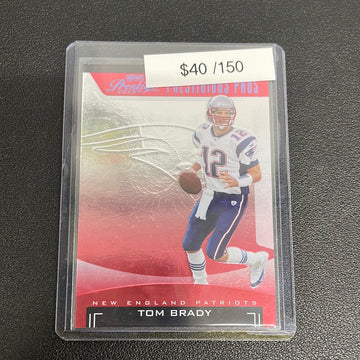 2006 NFL Donruss Playoff Prestige Tom Brady Prestigious Pros /150