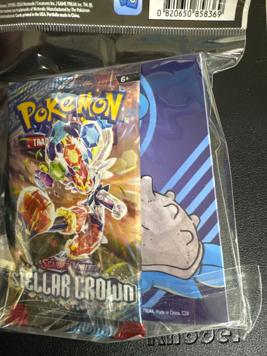 Pokemon Mini Portfolio with stellar crown pack