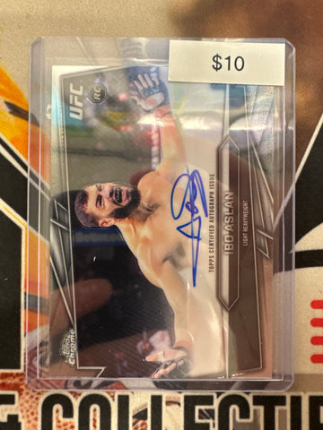 2026 Topps Chrome UFC Ibo Aslan Rookie Base Autograph