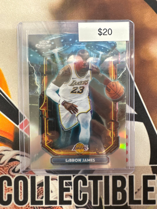 2026 Topps Chrome Cosmic NBA LeBron James Extraterrestrial Talent Refractor