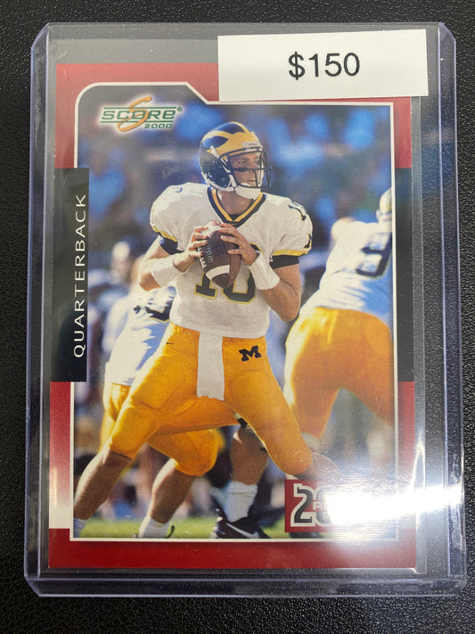 2000 Score Tom Brady Red Rookie 316