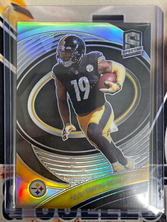 2021 Spectra Football JuJu Smith-Schuster Silver Prizm /149