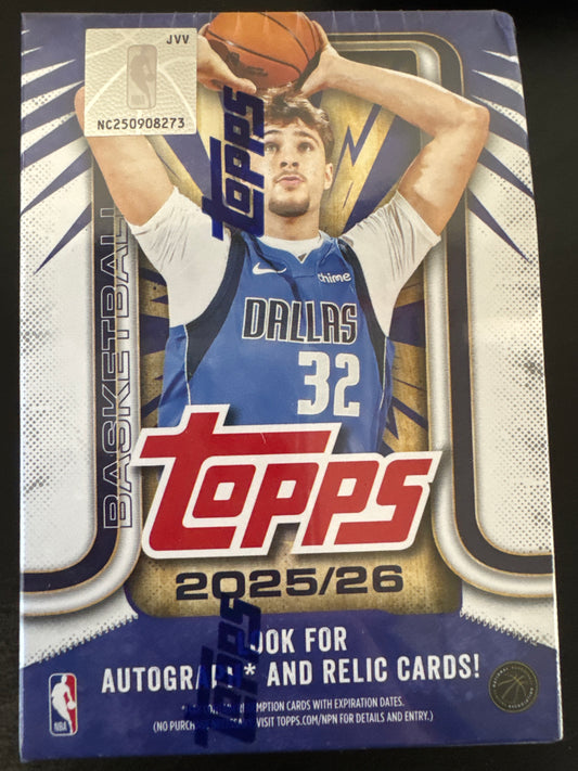 2025-26 Topps NBA Flagship blaster