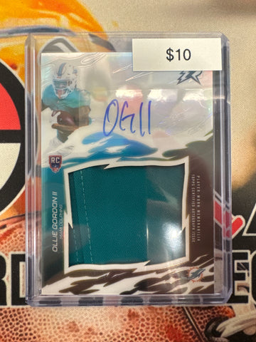 2026 Topps Resurgence NFL Ollie Gordon II Rookie Relic Signatures