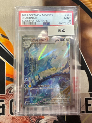 Pokemon Dragonair 181/165 PSA 9