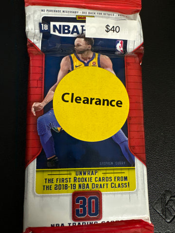 2018-19 NBA Hoops NBA value pack