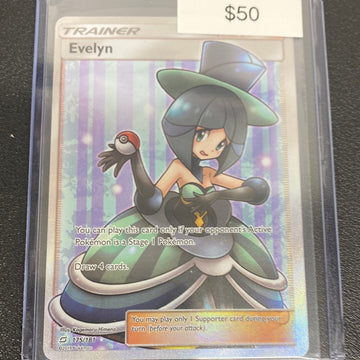 Pokémon Evelyn full art team up 175/181