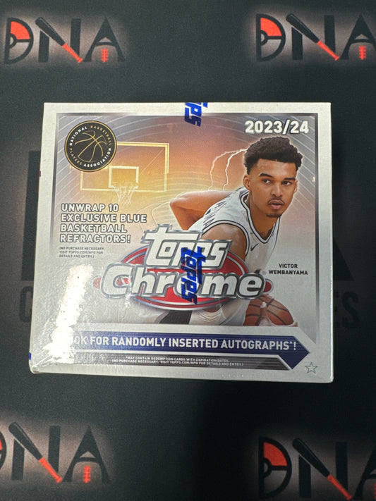 2023-24 Topps Chrome basketball mega