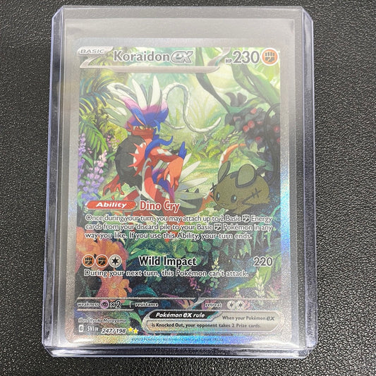 Pokémon Koraidon ex (Scarlet & Violet) 247/198