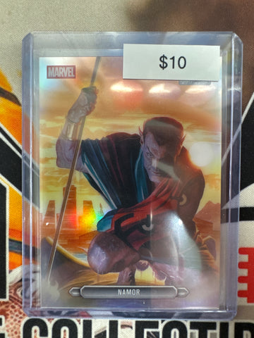 2026 Topps Chrome Marvel Namor FanFare Card SP