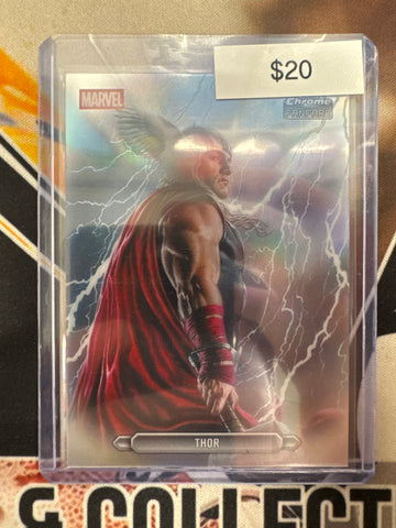 2026 Topps Chrome Marvel Thor FanFare Card SP