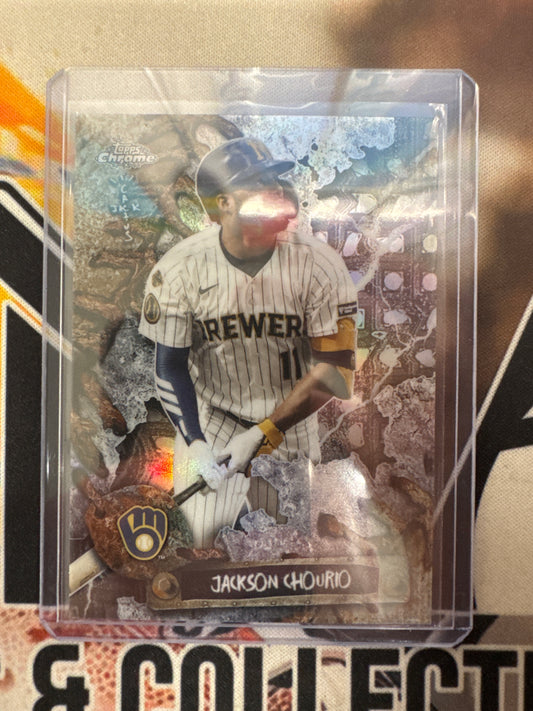 2026 Topps Chrome MLB X Cactus Jack Jackson Chourio Refractor