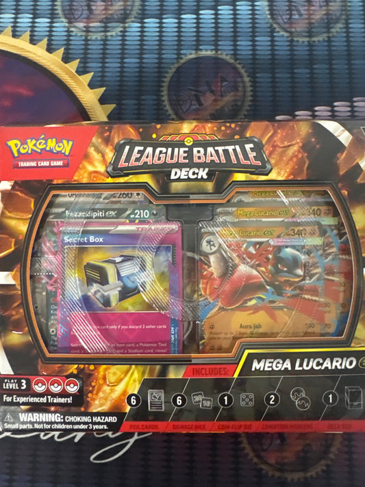 Pokemon Mega Lucario ex League Battle Deck