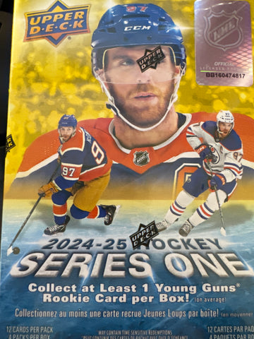 2024-25 Upper Deck Series One NHL blaster